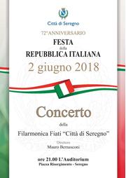 Festa della Repubblica - Concerto del 2 giugno 2018