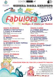 «Fabulosa edizione 2019«  Rassegna  di Cinema per Bambini
